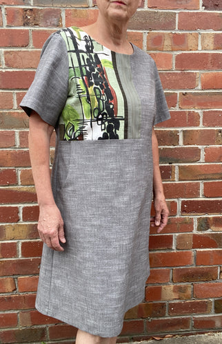 Berserk Mid century tunic in Stone