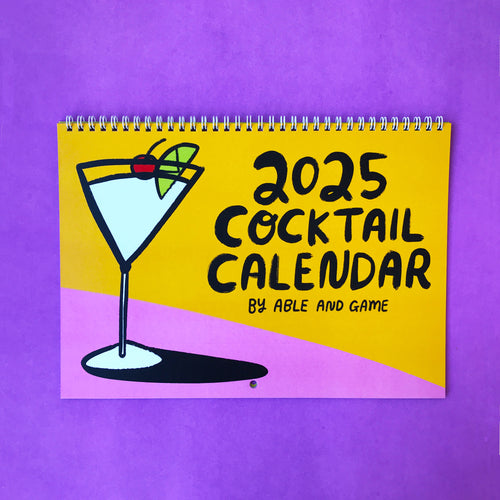 Able and Game Cocktail Calendar 2025