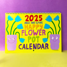 Load image into Gallery viewer, Able and Game Happy Flower pot Calendar 2025