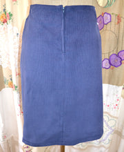 Load image into Gallery viewer, Berserk  Sky blue corduroy pocket skirt with lining