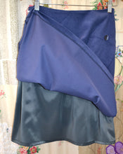 Load image into Gallery viewer, Berserk  Sky blue corduroy pocket skirt with lining