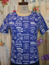 Load image into Gallery viewer, Berserk Streetscape cotton printed  Top