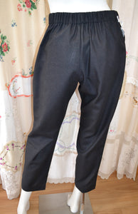 Berserk Poly Cotton Slider pant in Black marle