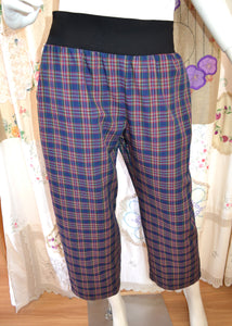 Berserk MacBeth tartan check  Stretch Waist Pant