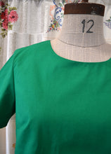 Load image into Gallery viewer, Berserk Emerald Cotton  Keyhole Top Short sleeve