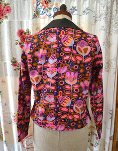 Berserk Protea print cotton Summer jacket