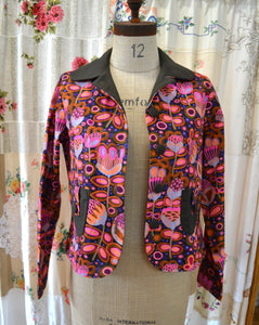 Berserk Protea print cotton Summer jacket