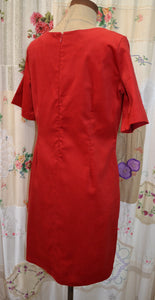 Berserk Red Corduroy tunic dress