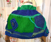 Load image into Gallery viewer, Happy Hare Sculptural hand crocheted Cape