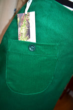 Load image into Gallery viewer, Berserk  Emerald Green corduroy pocket skirt with lining