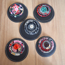 Load image into Gallery viewer, Berserk no waste Fabric Rosette brooches