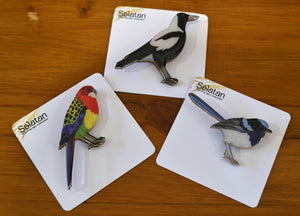 Selatan Bird Brooches