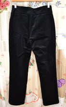 Load image into Gallery viewer, Berserk Black stretch  Corduroy Slim leg Cigarette Pant