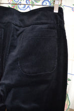 Load image into Gallery viewer, Berserk Black stretch  Corduroy Slim leg Cigarette Pant