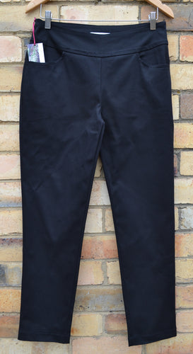 Berserk Black stretch cotton Drill Capri pant