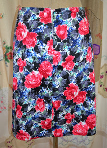 Berserk Floral Carpet Stretch Cotton pocket Skirt